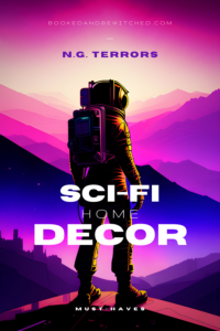 science fiction decor living room